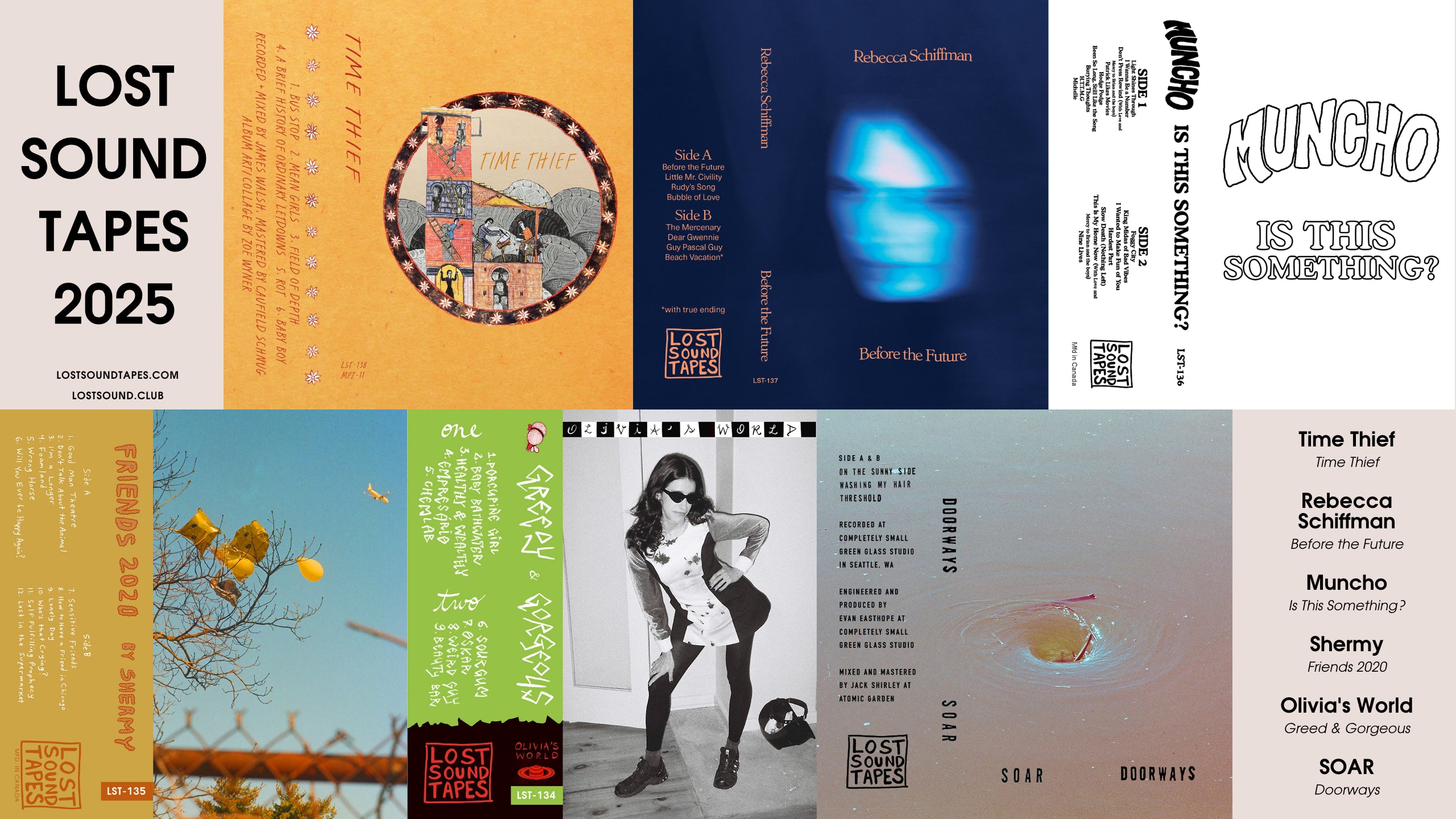 2025 Cassette Tapes Bundle Deal – Lost Sound Tapes