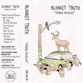 BLANKET TRUTH "Urban Wildlife" cassette tape / CD