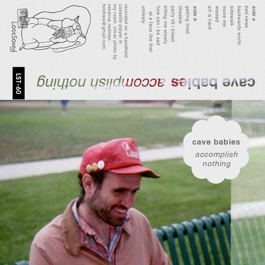 CAVE BABIES "Accomplish Nothing" cassette tape
