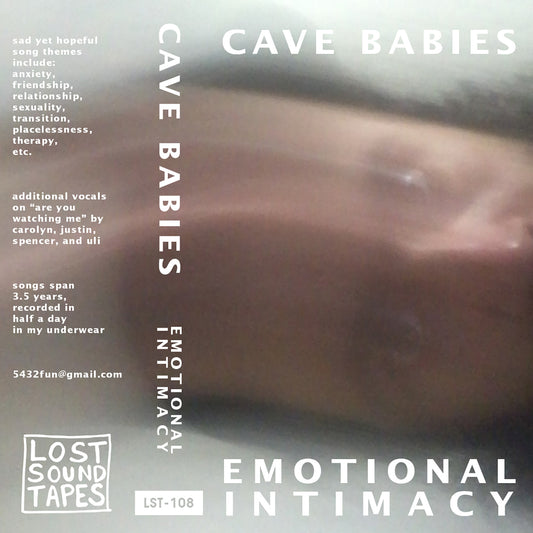 CAVE BABIES "Emotional Intimacy" cassette tape