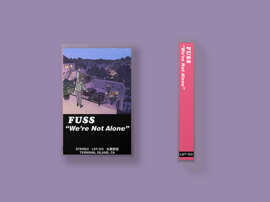 FUSS "We're Not Alone" cassette tape