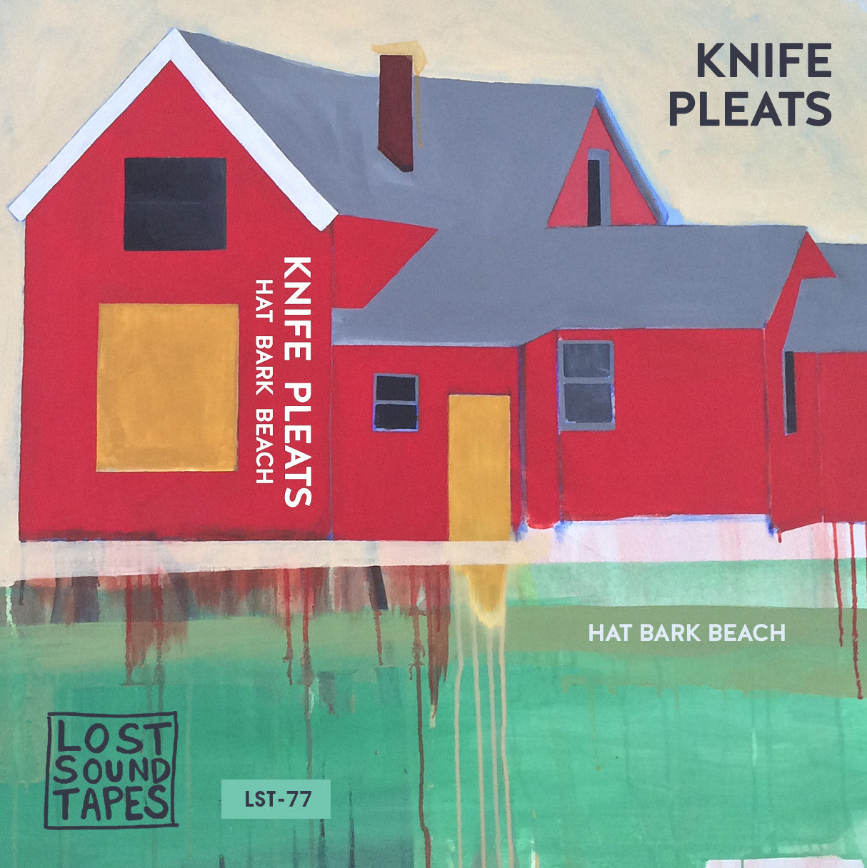 KNIFE PLEATS "Hat Bark Beach" vinyl LP / cassette tape