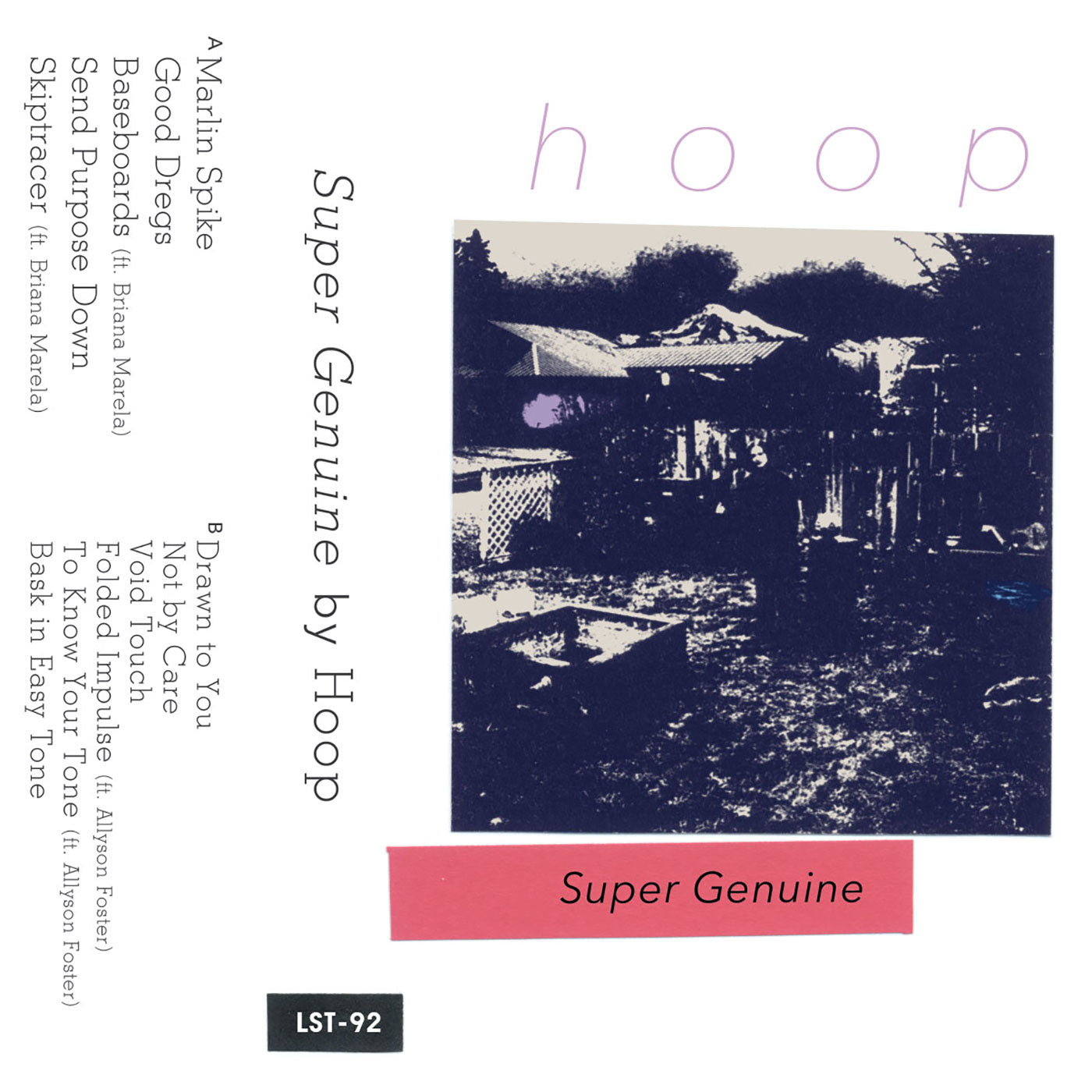 HOOP "Super Genuine" cassette tape (second edition)