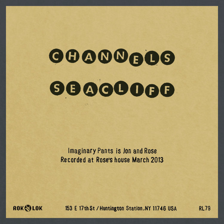 IMAGINARY PANTS "Channels / Seacliff" seven inch record