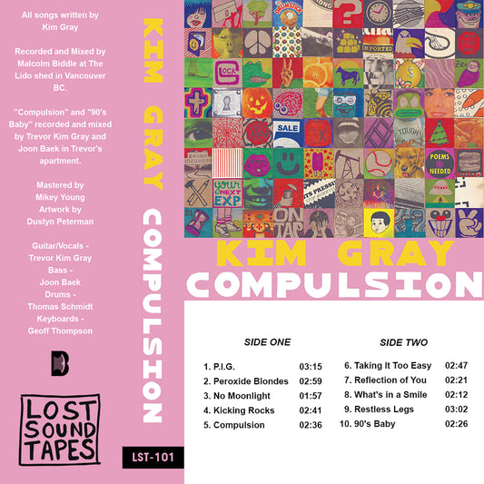 KIM GRAY "Compulsion" cassette tape