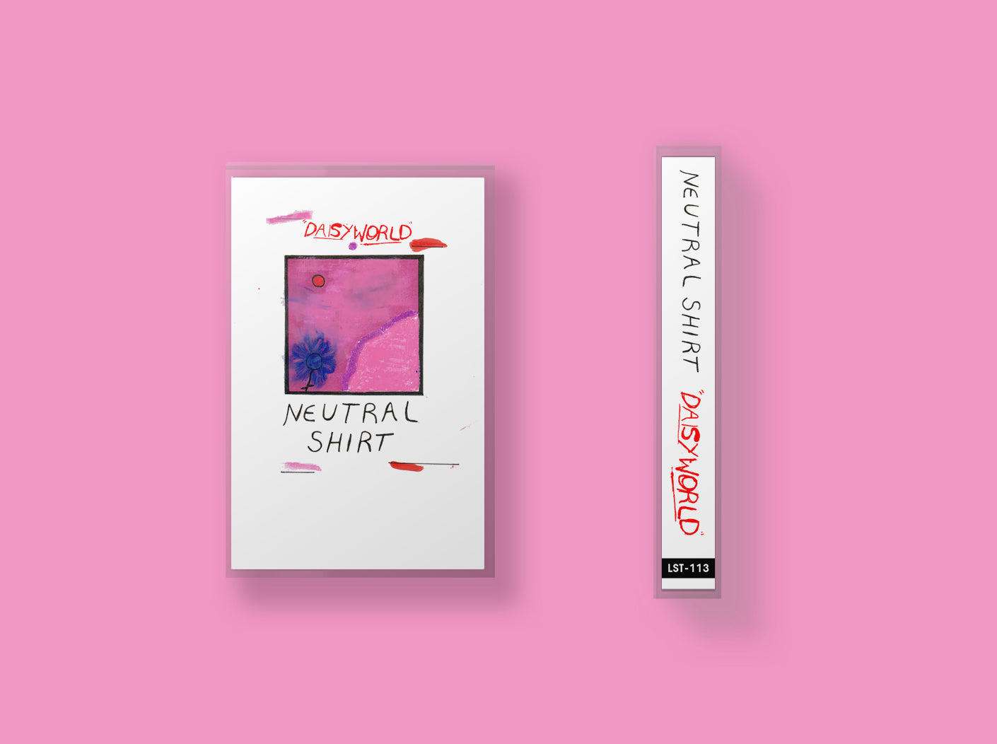 NEUTRAL SHIRT "Daisyworld" cassette tape