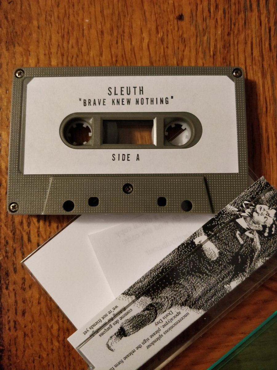 SLEUTH "Brave New Nothing" cassette tape