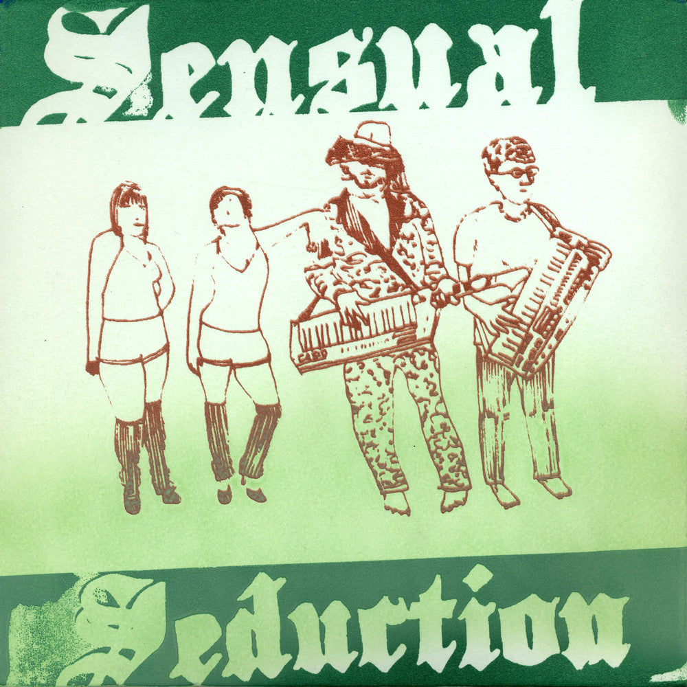 YOUR HEART BREAKS + TEAM GINA + FRIENDS "Sensual Seduction / You Got It, the Right Stuff" seven inch record