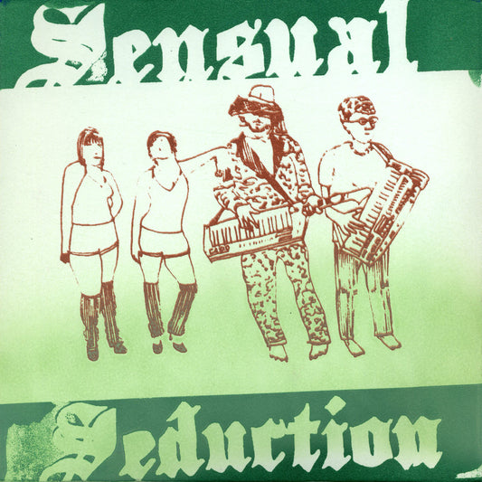 YOUR HEART BREAKS + TEAM GINA + FRIENDS "Sensual Seduction / You Got It, the Right Stuff" seven inch record