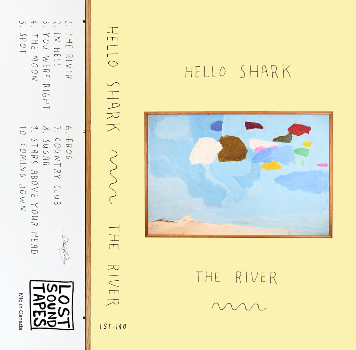 HELLO SHARK "The River" cassette tape