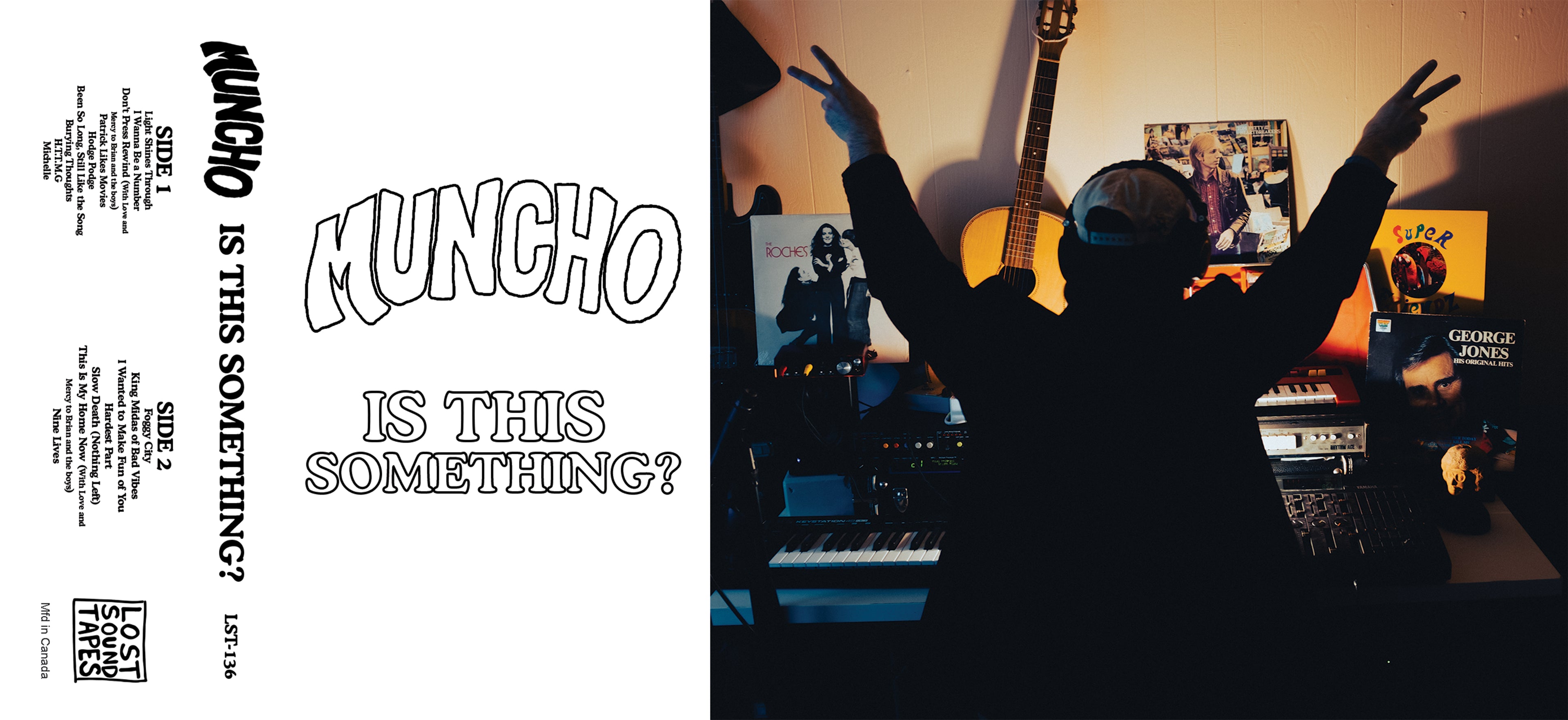MUNCHO "Is This Something?" cassette tape
