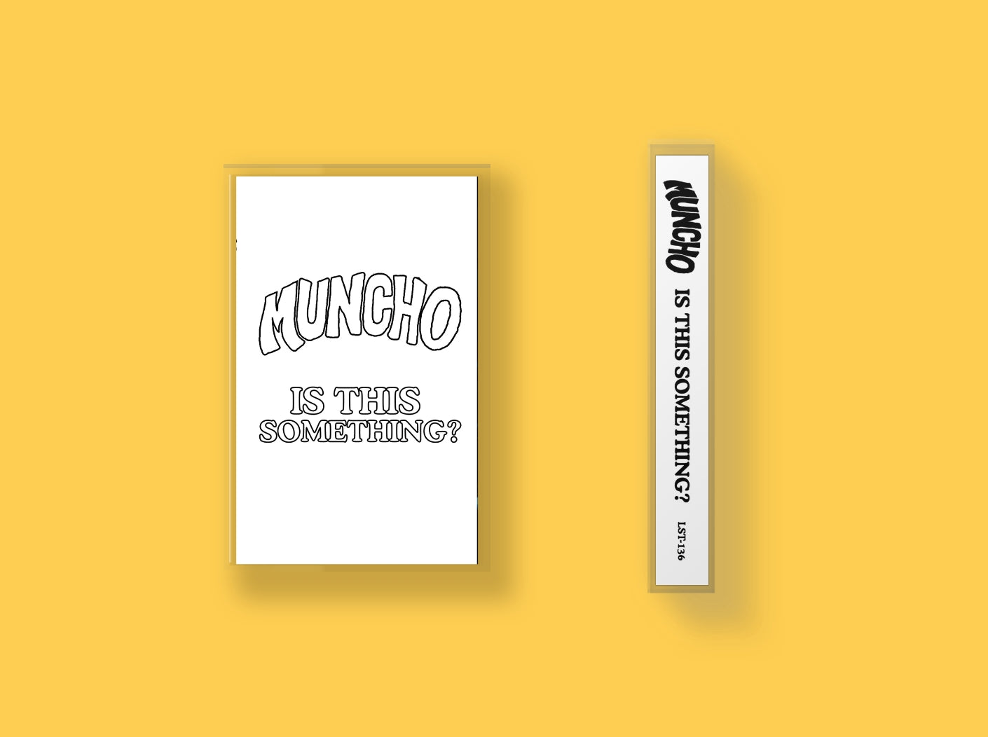 MUNCHO "Is This Something?" cassette tape