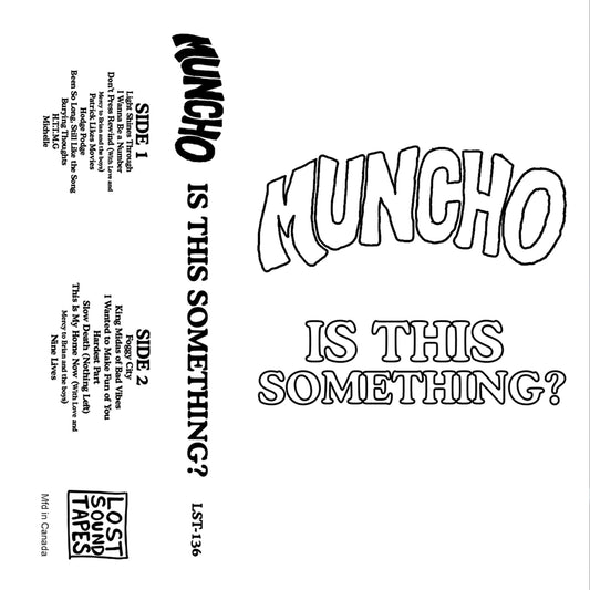 MUNCHO "Is This Something?" cassette tape
