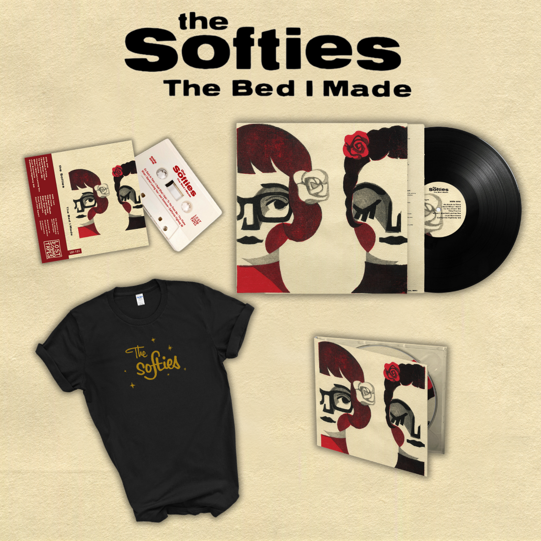 PRE-ORDER | THE SOFTIES "The Bed I Made" cassette tape
