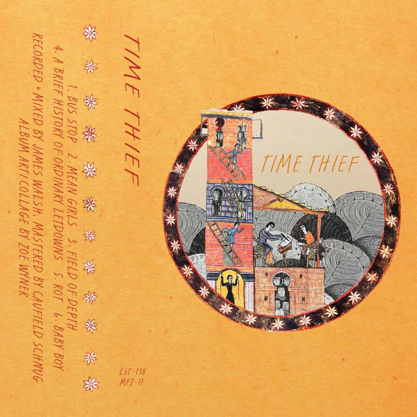TIME THIEF "Time Thief" cassette tape / 10" lathe cut record