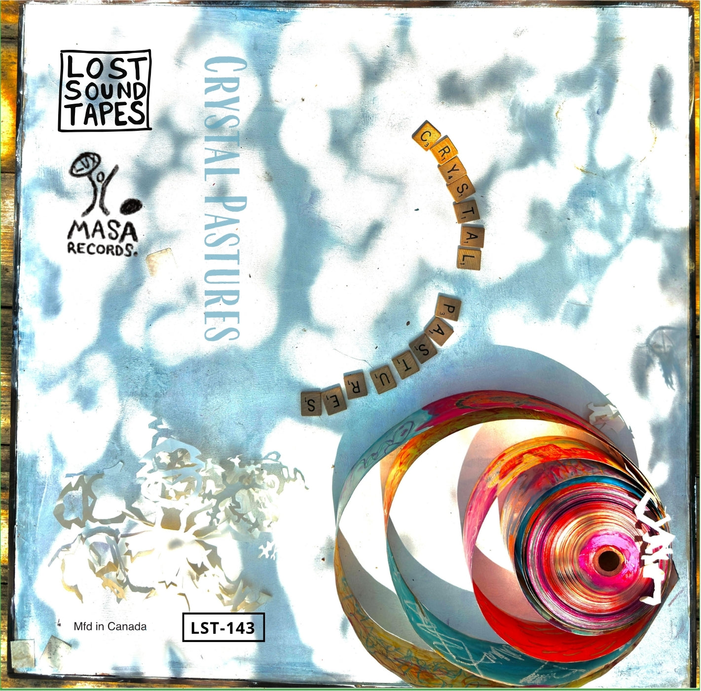 (PRE-ORDER) CRYSTAL PASTURES "Two Cathedrals" cassette tape