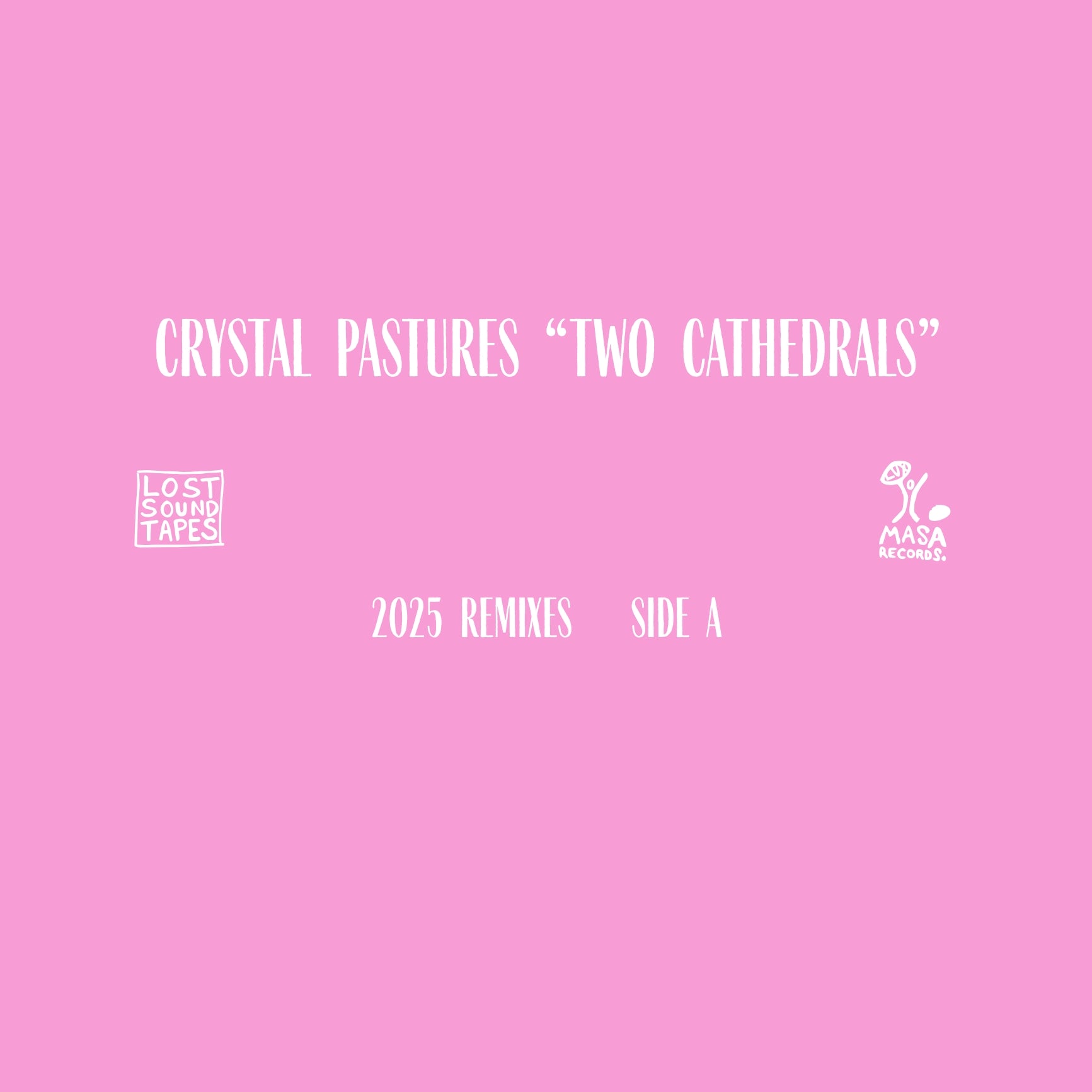 (PRE-ORDER) CRYSTAL PASTURES "Two Cathedrals" cassette tape