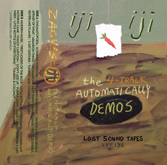 IJI "The Automatically 4-Track Demos" cassette tape