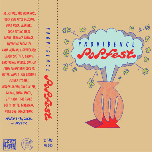VARIOUS ARTISTS "Providence Popfest 2026" cassette tape