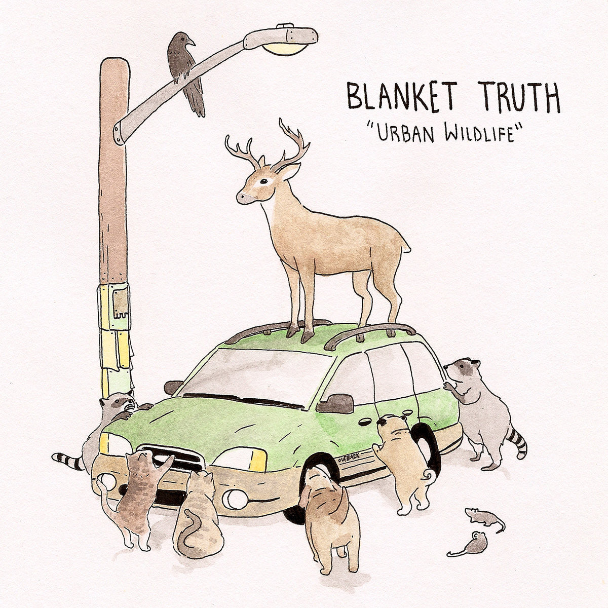 BLANKET TRUTH "Urban Wildlife" cassette tape / CD