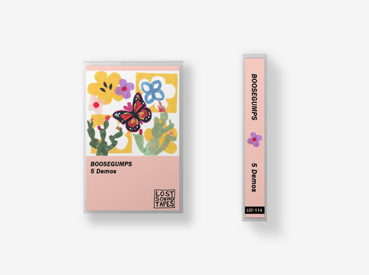 BOOSEGUMPS "5 Demos" cassette tape