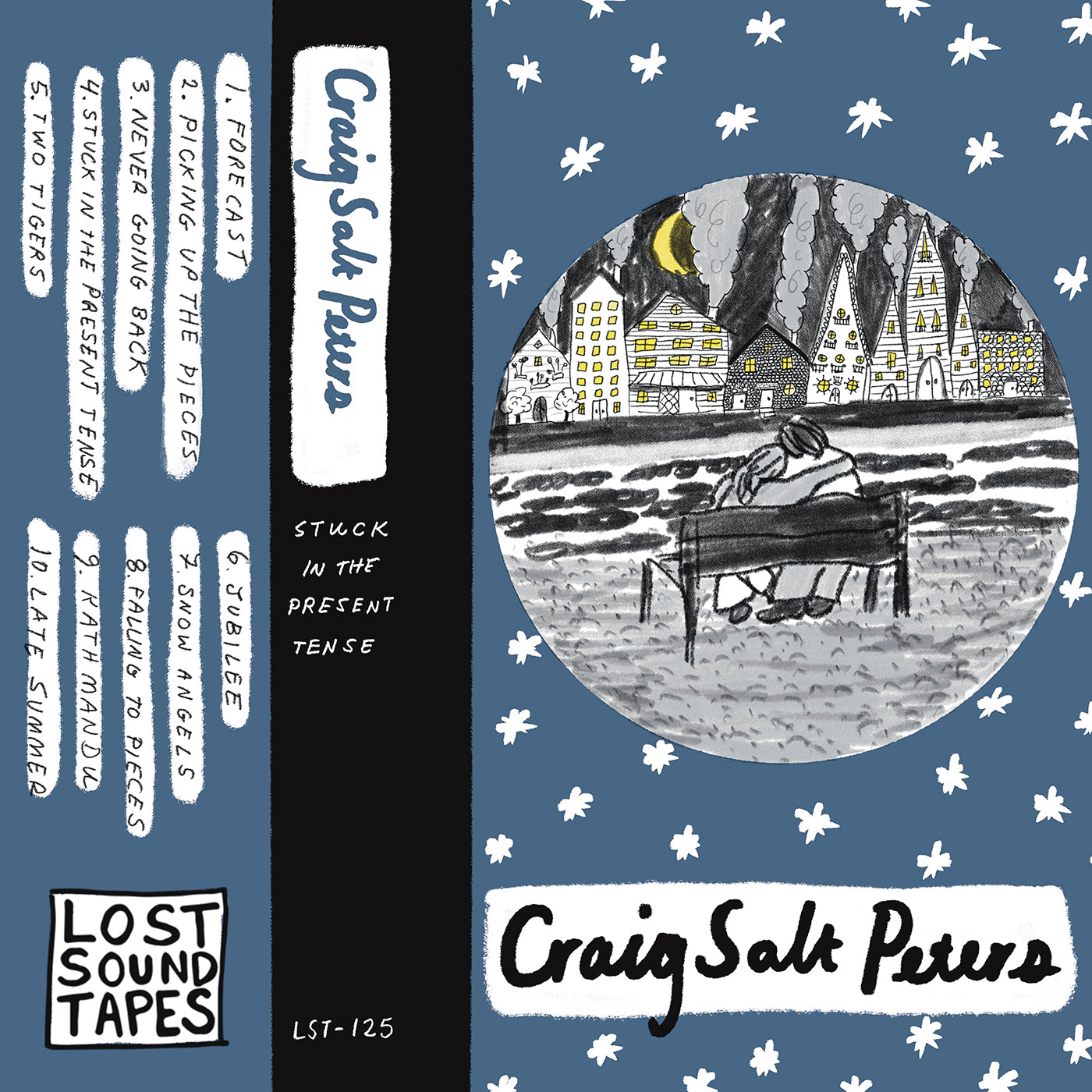 CRAIG SALT PETERS "Stuck in the Present Tense" cassette tape