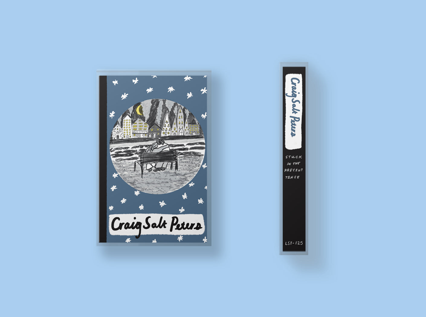 CRAIG SALT PETERS "Stuck in the Present Tense" cassette tape