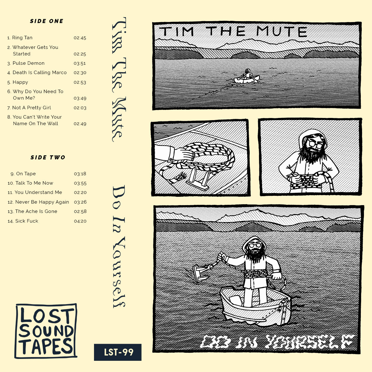 TIM THE MUTE "Do In Yourself" cassette tape