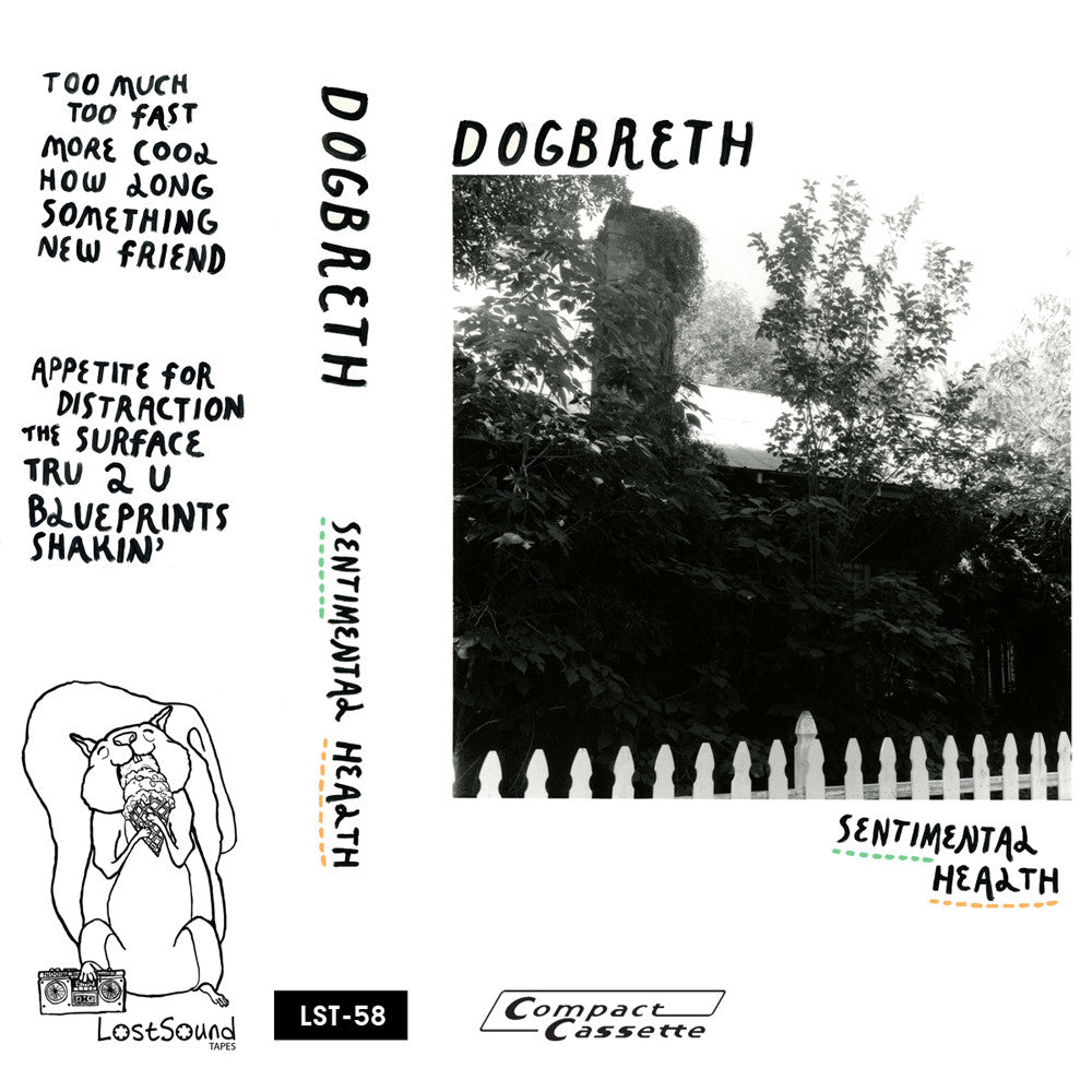 DOGBRETH "Sentimental Health" cassette tape