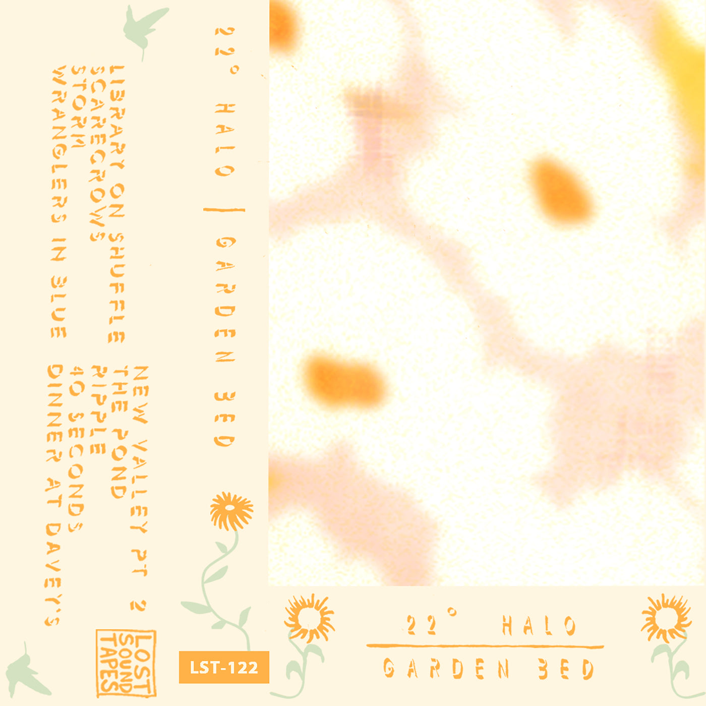 22° HALO "Garden Bed" cassette tape