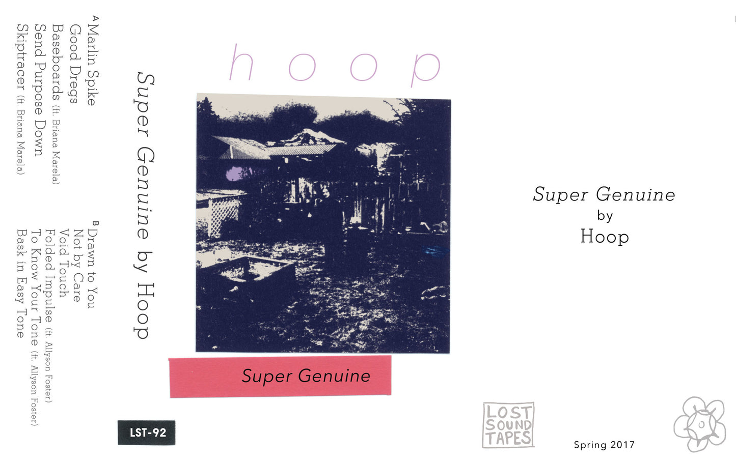 HOOP "Super Genuine" cassette tape (second edition)