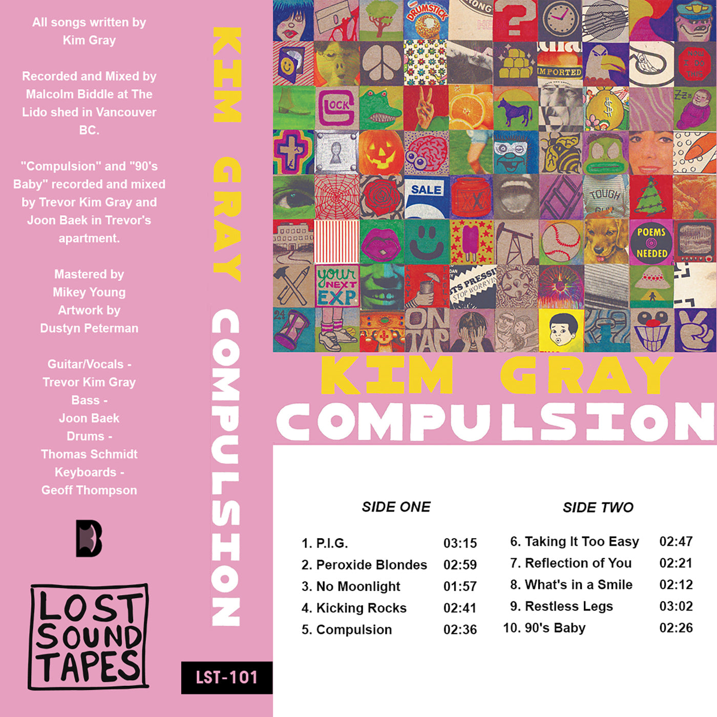 KIM GRAY "Compulsion" cassette tape
