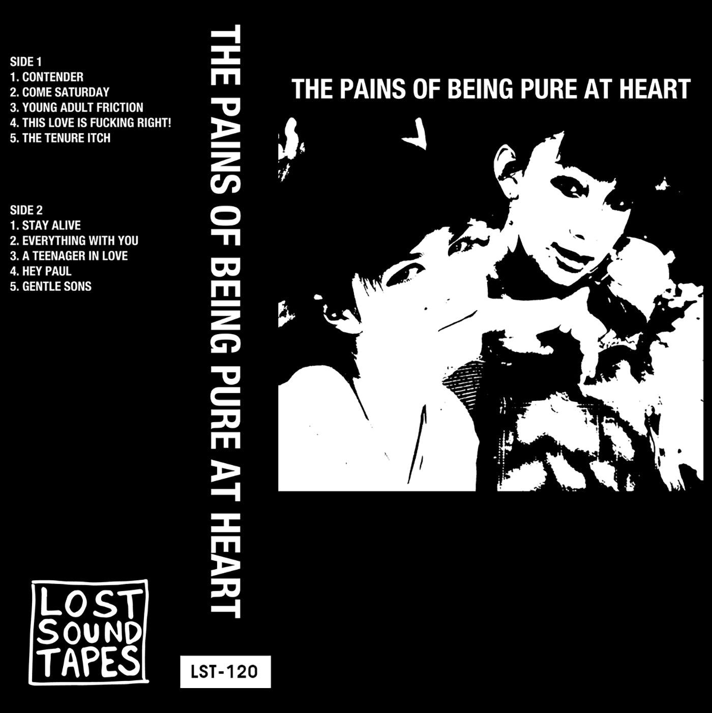 THE PAINS OF BEING PURE AT HEART "The Pains of Being Pure At Heart" cassette tape