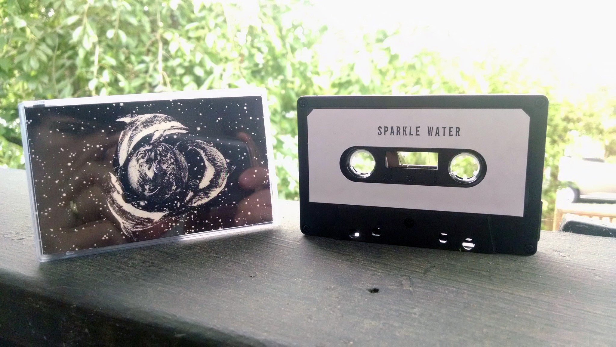 SPARKLE WATER / FAMILY VIDEO "Split" cassette tape